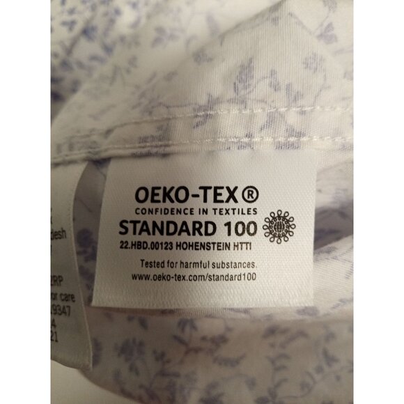 Apt. 9 Men's White/Purple Floral Print Size XL (34-35) - Picture 8 of 8